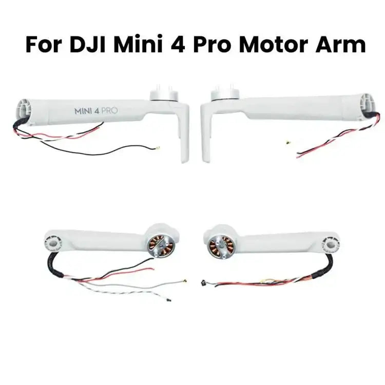 Til DJI Mini 4 Pro droner arm med motor reservedele, venstre forreste, højre forreste, venstre bageste, højre bageste