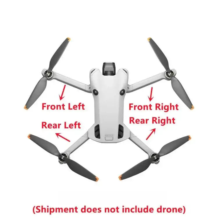 Til DJI Mini 4 Pro droner arm med motor reservedele, venstre forreste, højre forreste, venstre bageste, højre bageste