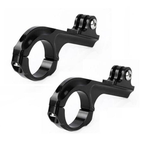 1pair For GoPro Action Camera Q-type Metal Bike Clamp - Action King