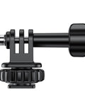 VRIG AC24 1/4 Cold Shoe Mount to Action Camera Adapter Cold Shoe Base F External Camera Tripod - Action King