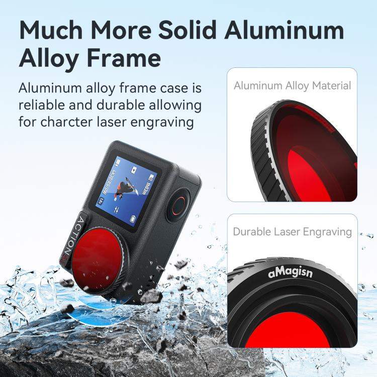 Osmo Action dykfilter anti-imma för förbättrad bildkvalitet under vatten