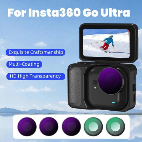 BRDRC Linsfilter till Insta360 Go Ultra