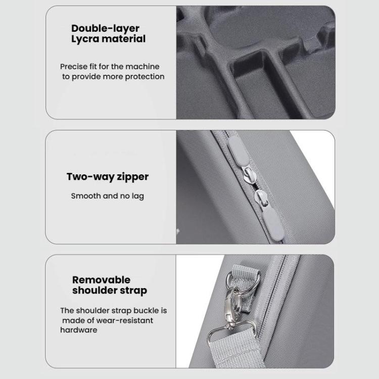 Skyddande väska för DJI Mini drönare, perfekt för säker transport.