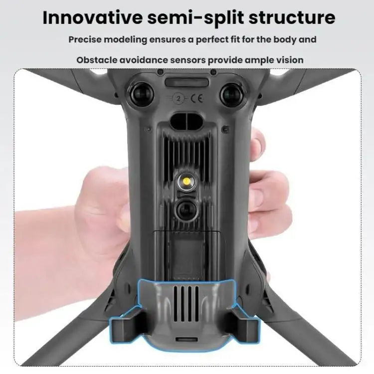 Landningsställ DJI Mavic 4 Pro - BRDRC Höjdökande Stativ höjer drönaren för säkrare landning & start.