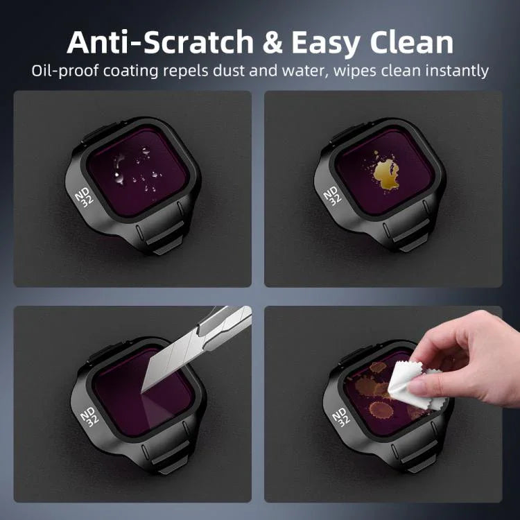 Professionella DJI Mini 5 Pro filter för skarpa och färgrika flygbilder