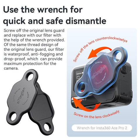 Insta360 Ace Pro 2 aMagisn Dykfilter