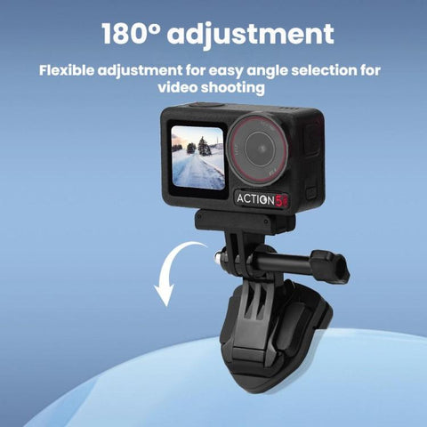 Flymile Motorcykel Fäste för Vindruta – Till DJI Osmo Action 5 Pro & GoPro HERO13 Black