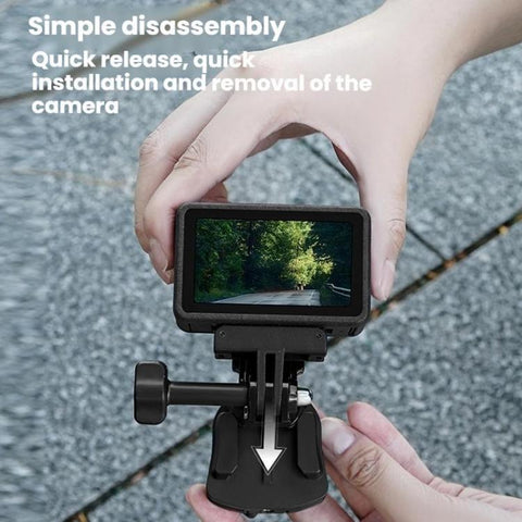 Flymile Motorcykel Fäste för Vindruta – Till DJI Osmo Action 5 Pro & GoPro HERO13 Black