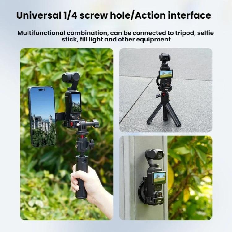 Magnetisk Mobilhållare med Cold Shoe för Osmo Pocket 3