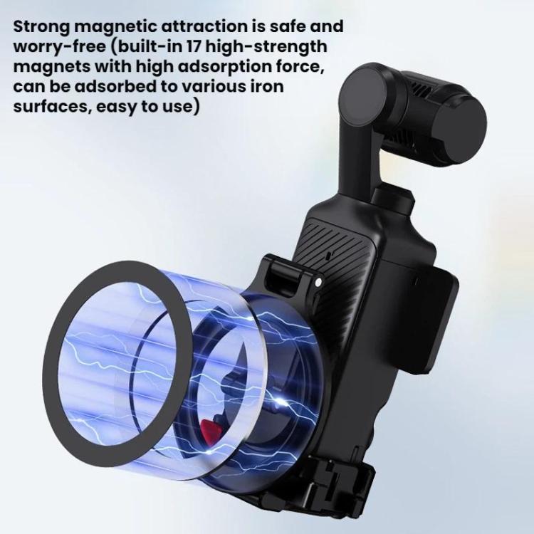 Magnetisk Mobilhållare med Cold Shoe för Osmo Pocket 3