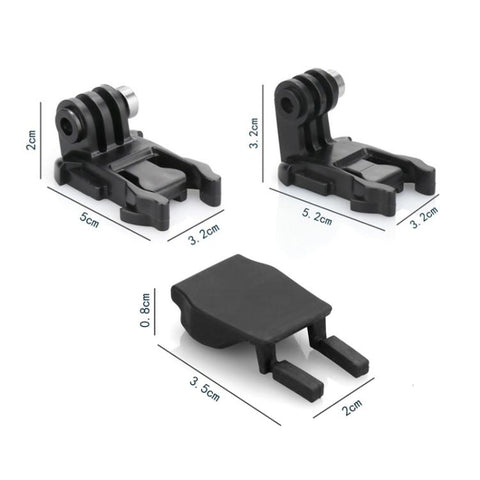 2-pack Snabbfäste i L-form till Actionkameror