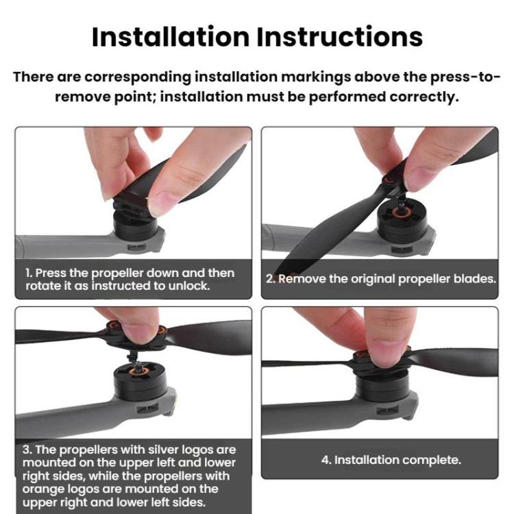 DJI Mini 5 Pro BRDRC Ersättnings Propellrar