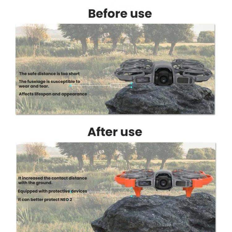 DJI Neo 2 drönarpropellerskydd, vitt, för drönare. Skyddar propellrar. Ett par.