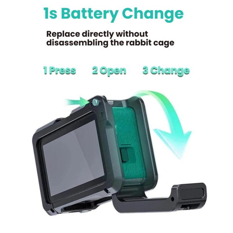 DJI Osmo Action 6 – Joyshot Dual-Open Cage