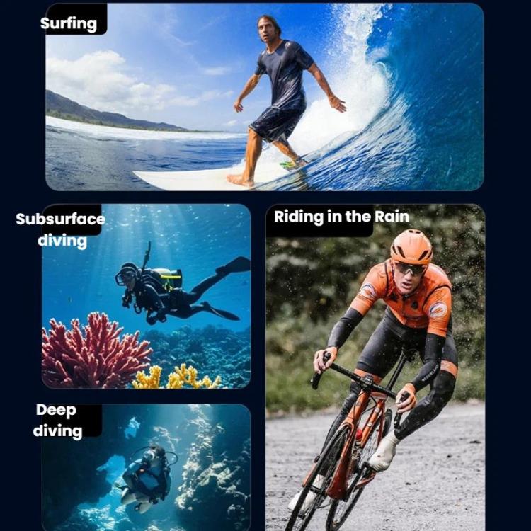 DJI Osmo Action 6 – Vattentätt Dykhus 70 m IPX8 med Dubbel Cold Shoe