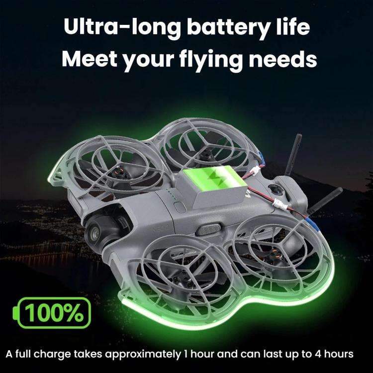 DJI Neo 2 LED-list för förbättrade ljuseffekter och synlighet.