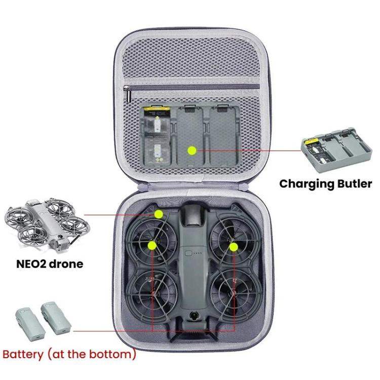 DJI Neo 2 Host Hard Case - DJI Neo 2 Host Hårdväska