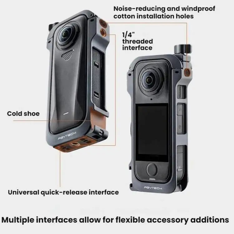 Insta360 X4 Skyddsbur v1 för Optimalt Kameraskydd