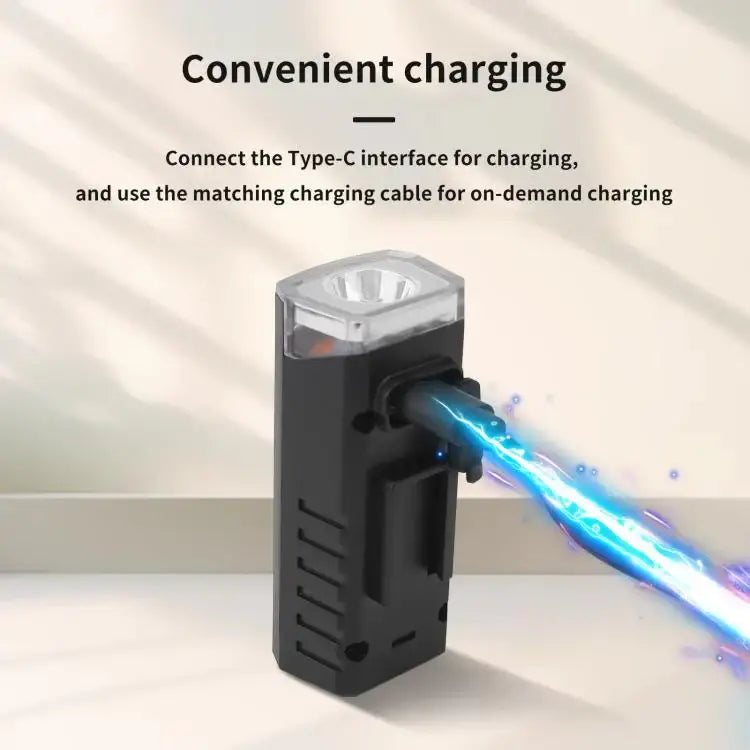 Kraftfullt drönarsökljus för tydlig synlighet i mörker.