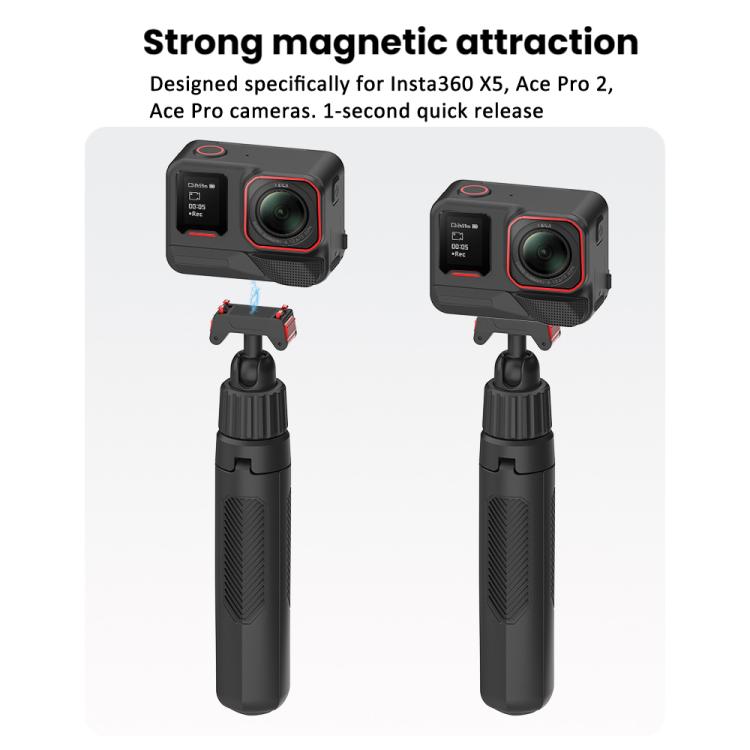 Magnetisk Insta360 Selfiestick med Stativfunktion