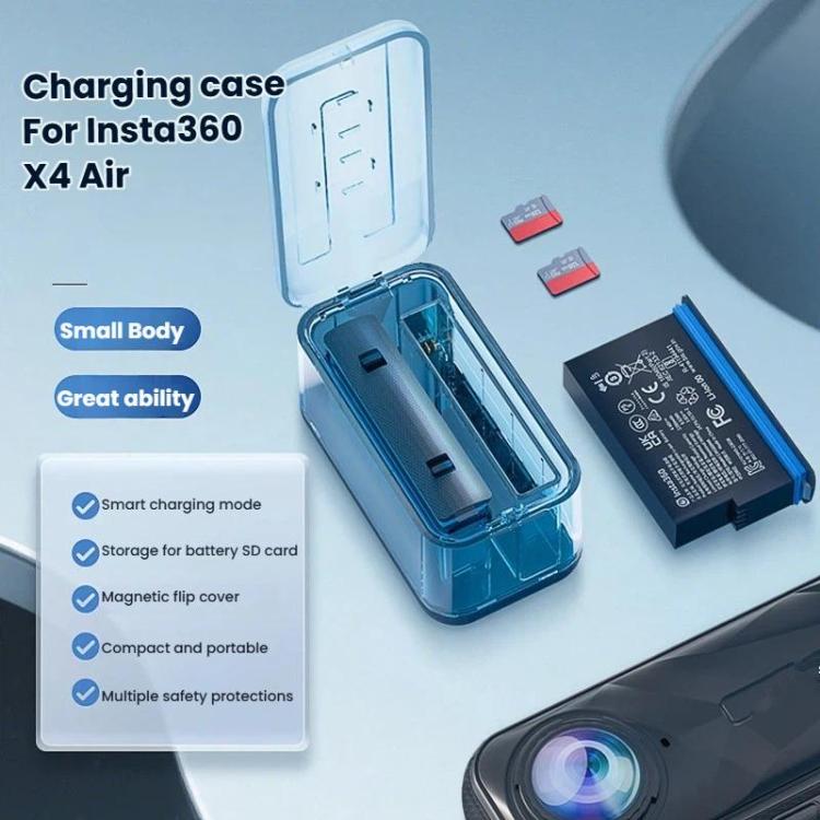 Insta360 X4 laddare air - Insta360 X4 Laddningshubb för dubbla batterier