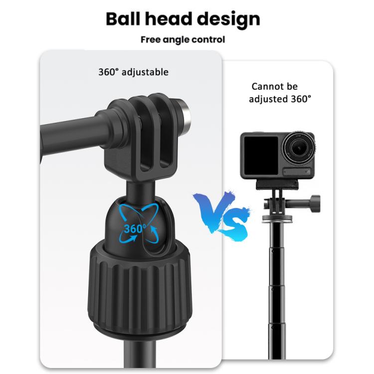 Stabilisera dina tagningar med ett Ministativ Actionkamera