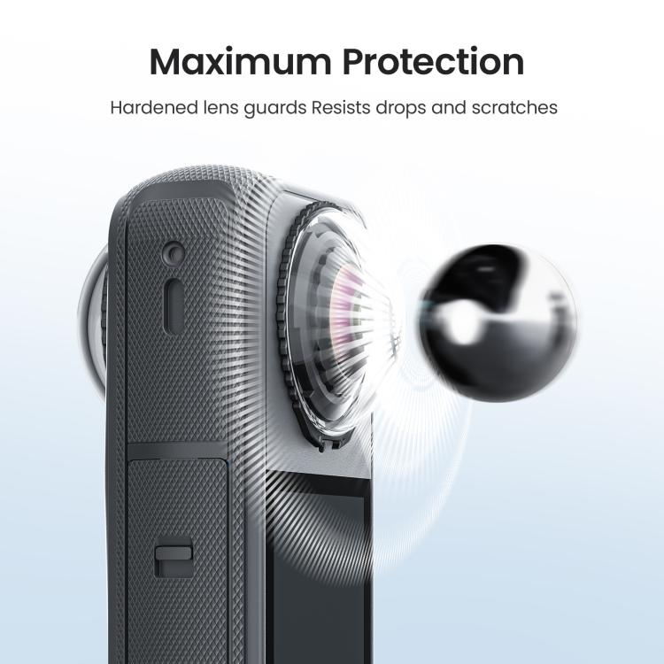 Insta360 X4 Linsskydd v1 för Optimalt Kameraskydd