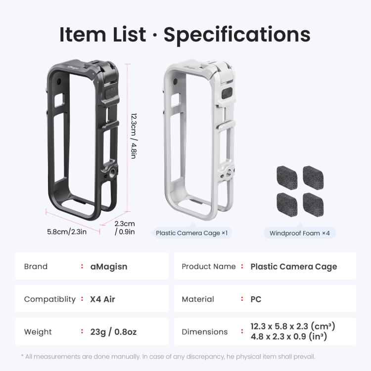 Insta360 X4 Kamerabur för Optimalt Skydd