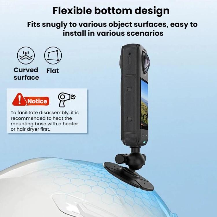 DJI - Flymile Kulledsfäste med Självhäftande Bas