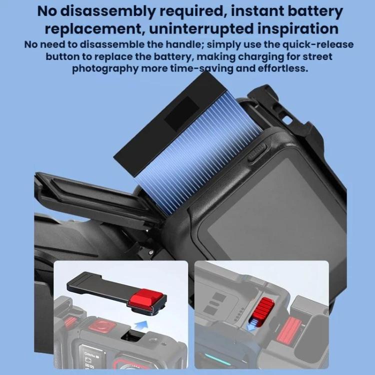 Kamerabur med Handtag för Insta360 Ace Pro 1/2 Flymile