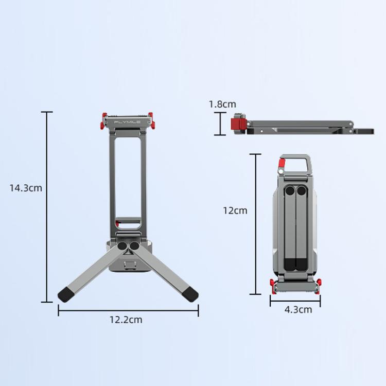 Magnetiskt Snabbfäste med Karbinhake för DJI Osmo Action 6 / Nano