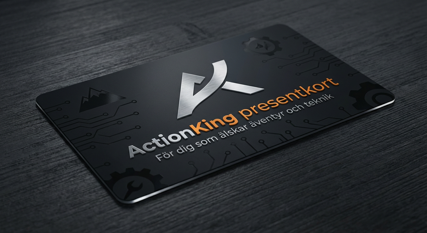 ActionKing presentkort – För dig som älskar äventyr och teknik
