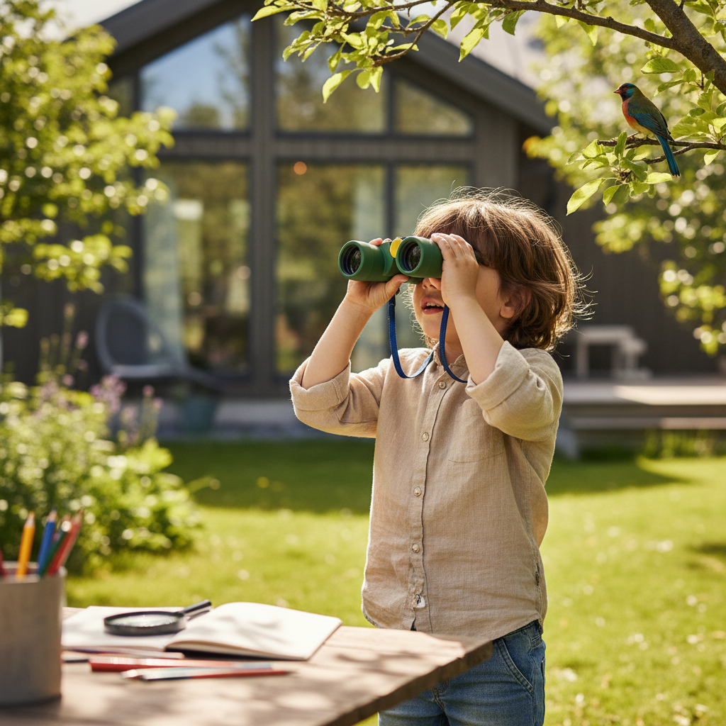 Focus 6x21 barnkikare för små äventyrare. Bästa kikare barn att köpa för nyfikna upptäckare.