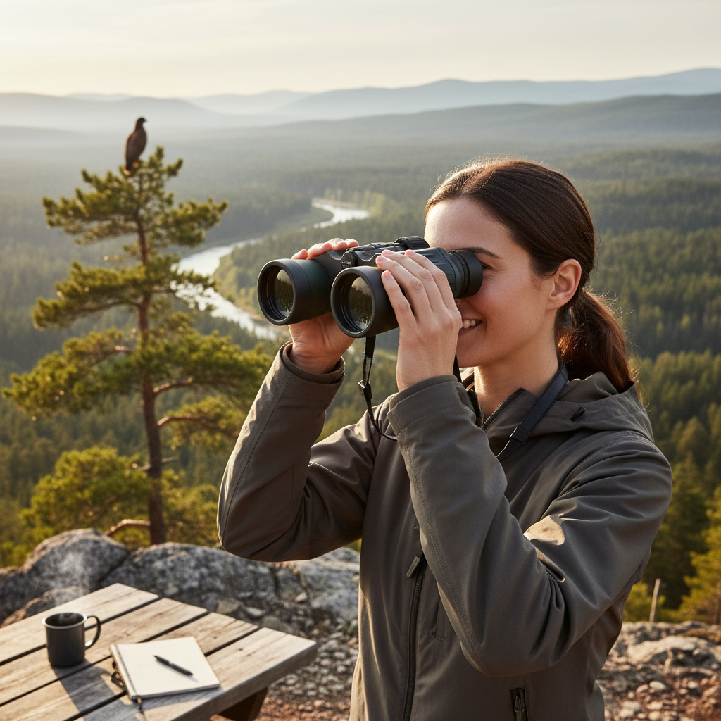 Focus Scenery 7x50 kikare för naturälskare, fågelskådarkikare. Bästa Focus kikare natur.