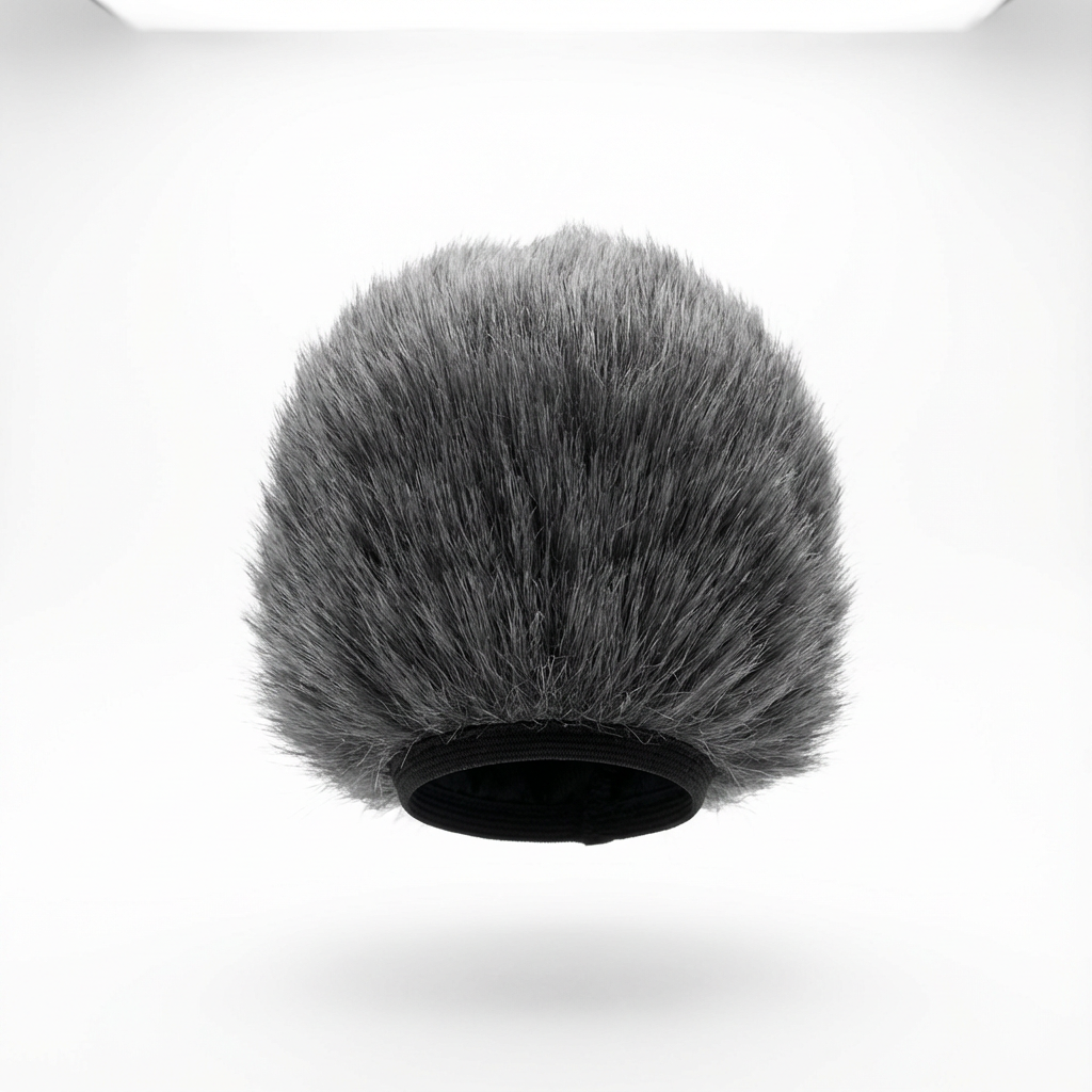 Vindskydd / Död katt till mikrofon (Produktbild (vit bakgrund))