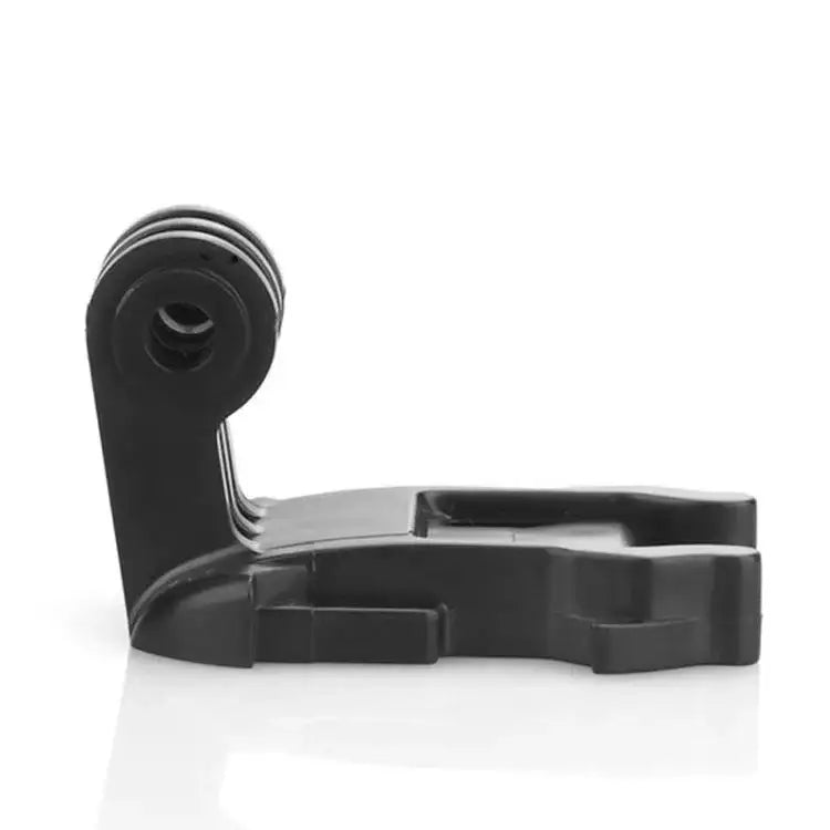 Snabbfäste för sportkamera: L-formad bas med anti-drop plugg, för snabb release och säker montering.