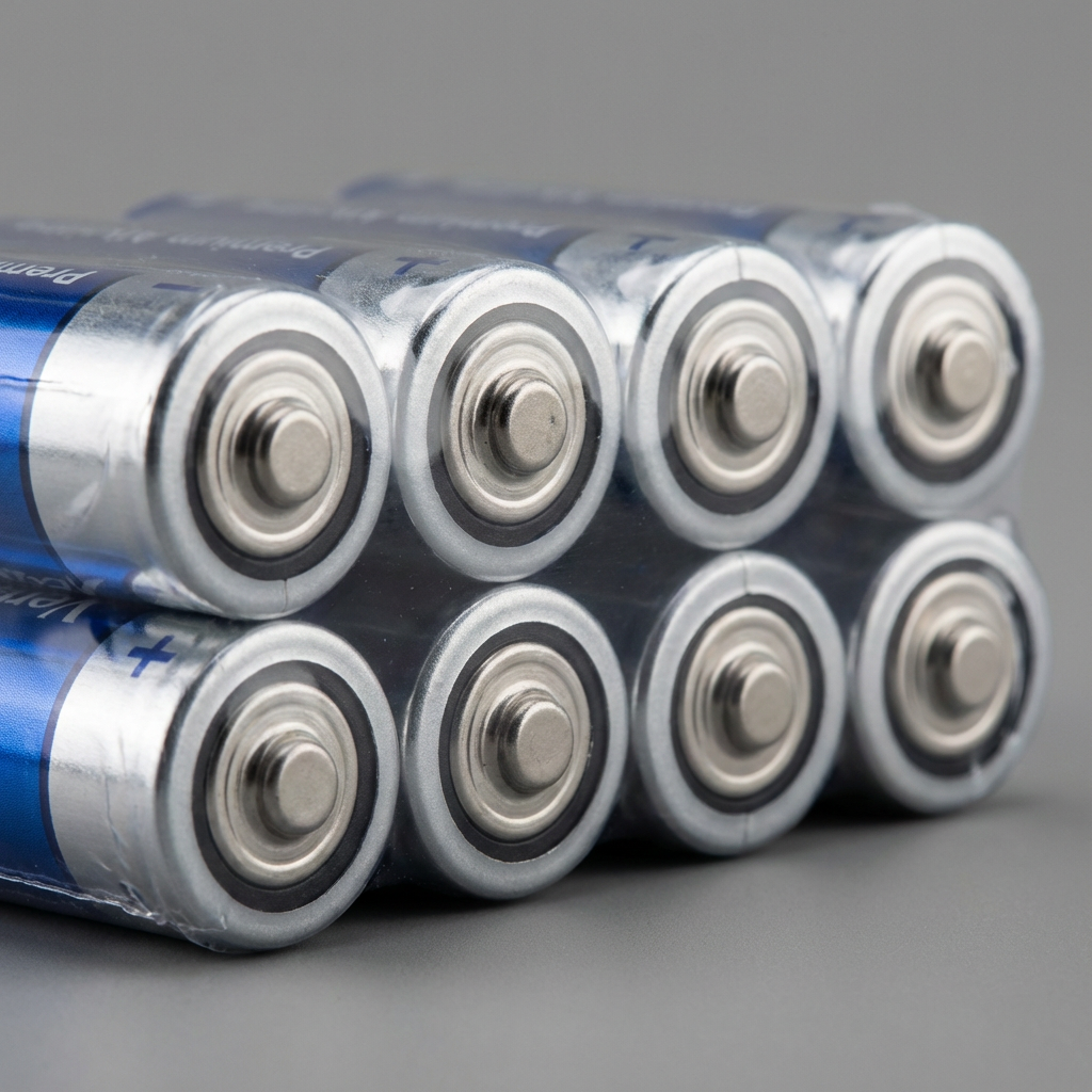 Verbatim Premium Alkaline AA - LR6 Batteri, 1.5v - 10-Pack (Detaljbild ⚠️)